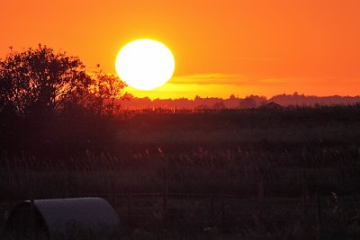 Sunset over the Fens