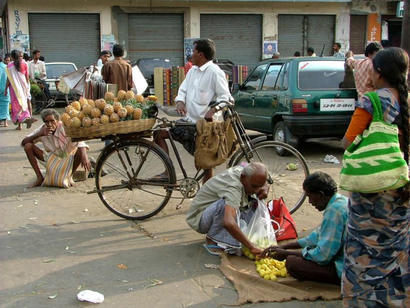 Pineapple Seller