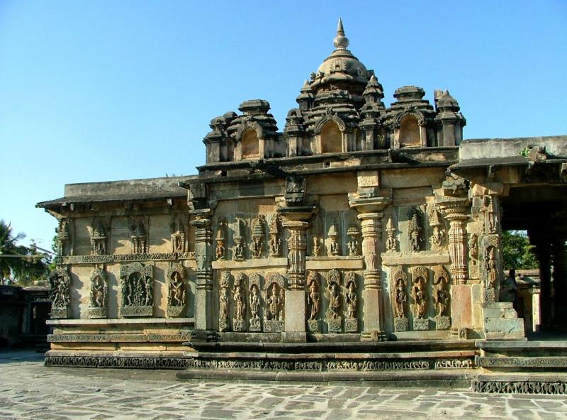 Side of the Temple