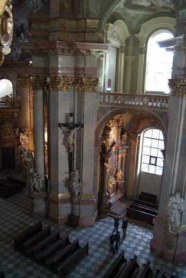 St Nicholas Church Prague Interior 11