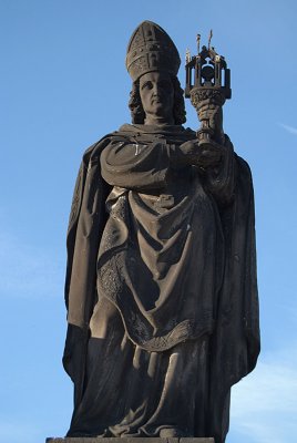 Statue of St Wenceslas Charles Bridge Prague