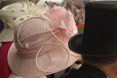 Pale Pink Hat Royal Ascot