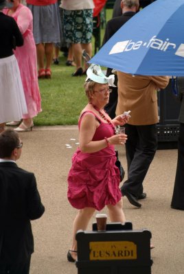 Pink Dress Royal Ascot