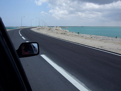 Driving in Middle Caicos