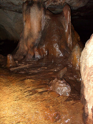 Limestone Formations Indian Head Cave 12