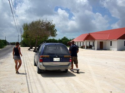 On the Road in Middle Caicos