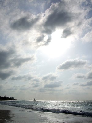 Clouds over Grace Bay Provo