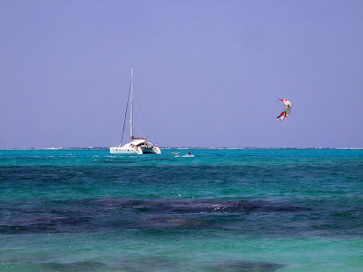 Kite-Surfing Grace Bay