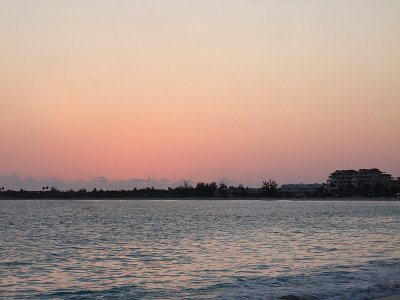 Sunrise from Grace Bay Beach 08
