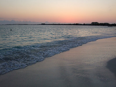 Sunrise from Grace Bay Beach 09