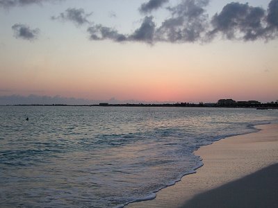 Sunrise from Grace Bay Beach 10