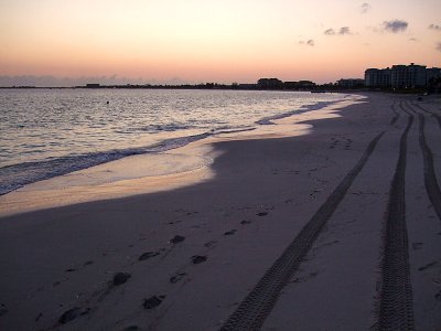 Sunrise from Grace Bay Beach 14