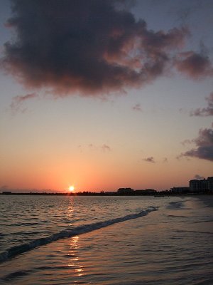 Sunrise from Grace Bay Beach 27