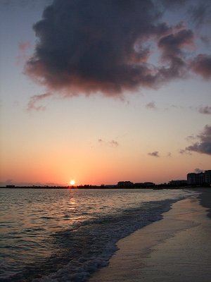 Sunrise from Grace Bay Beach 28