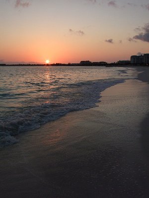 Sunrise from Grace Bay Beach 29
