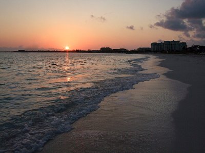 Sunrise from Grace Bay Beach 30