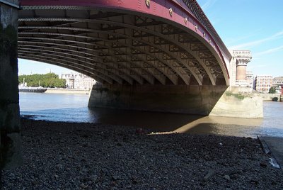 Under a Bridge over the River Thames