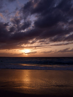 Sunset from Grace Bay Beach 14