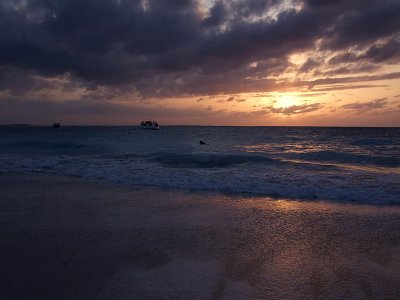 Sunset from Grace Bay Beach 17