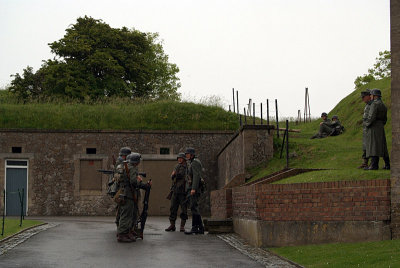 British Soldiers in Dover Castle, Reenactors 03