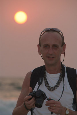 Chris at Sunset