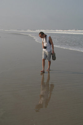 Chris on the Beach