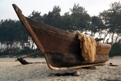Fishing Boat on the Beach