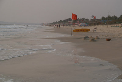 Surf Rescue on Benaulim Beach