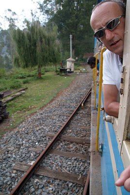 Looking out from the Nilgiris Express
