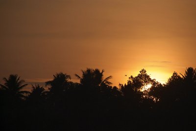 Sunset on the Backwaters