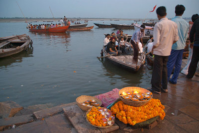 Offerings to Ganga