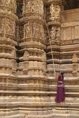 Dusting the Temple