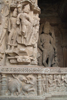 Inside Chaturbjuja Temple