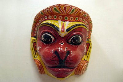 Ramanyana Mask Saaket Museum Orchha 02