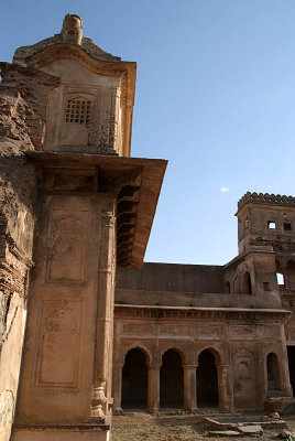 Ruins in the Palace Grounds Orchha