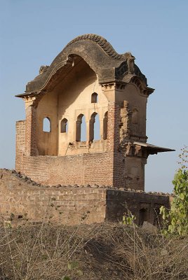 Ruins in the Palace Grounds Orchha 03
