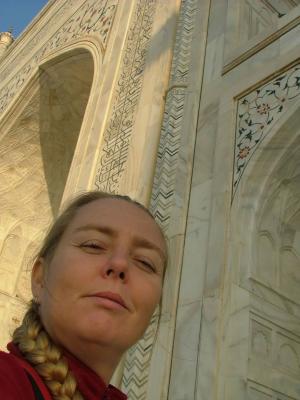 Me at the Taj