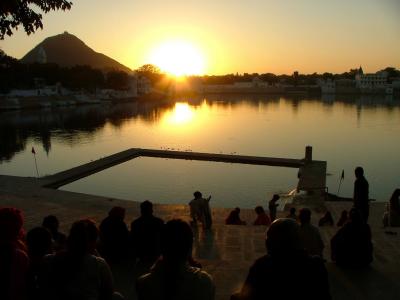 6/12/05 Gathered for Sunset