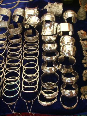 Silver Bangles