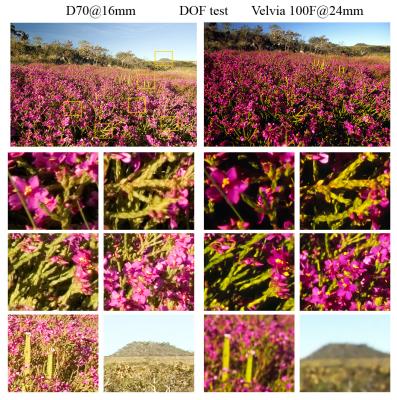 DOF and latitude test