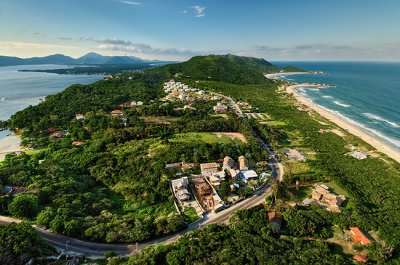 vista aerea de florianopolis