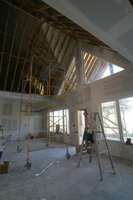 Dining room and living room