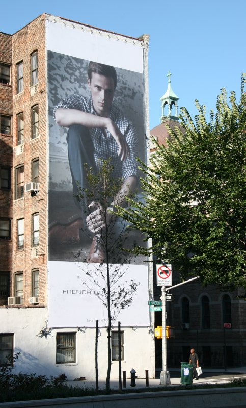 French Connection Billboard at Thompson Street