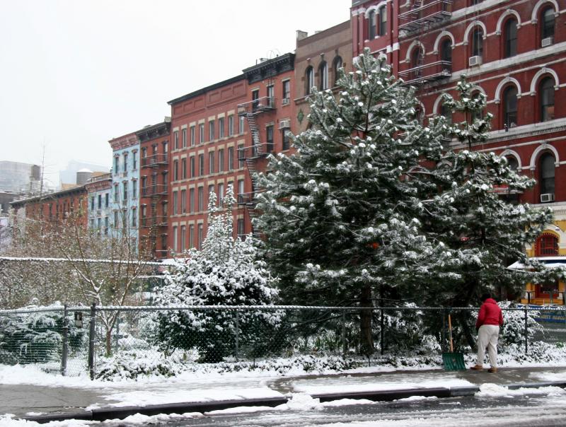 Corner of Bleecker & LaGuardia Place