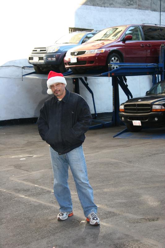 Santa Parking Attendant