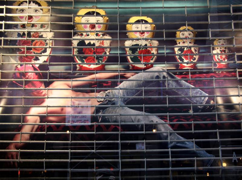 Clothing Store Window at the Atrium
