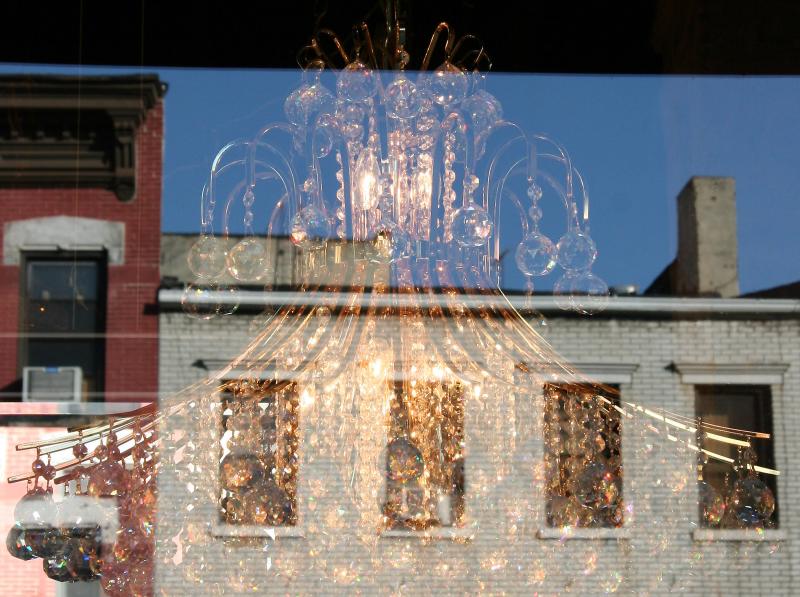 Crystal Chandelier Reflections
