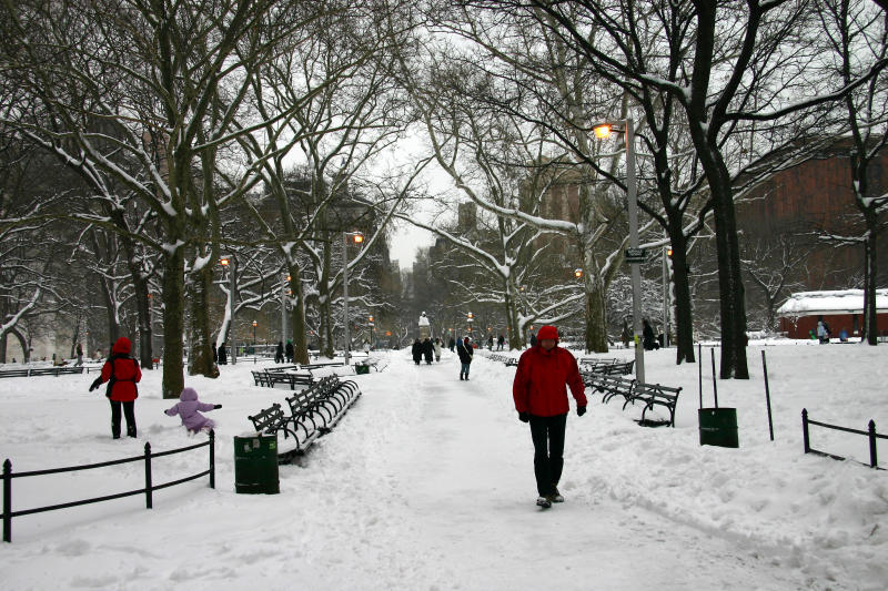 Central Walkway - East View