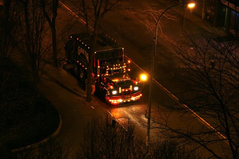 Deluxe Neopolitan Sanitation Truck in NYC