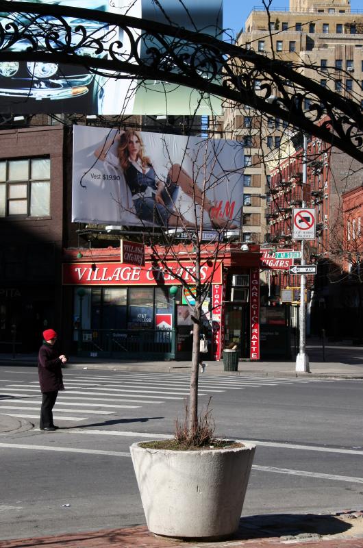 7th Avenue from Sheridan Square Park